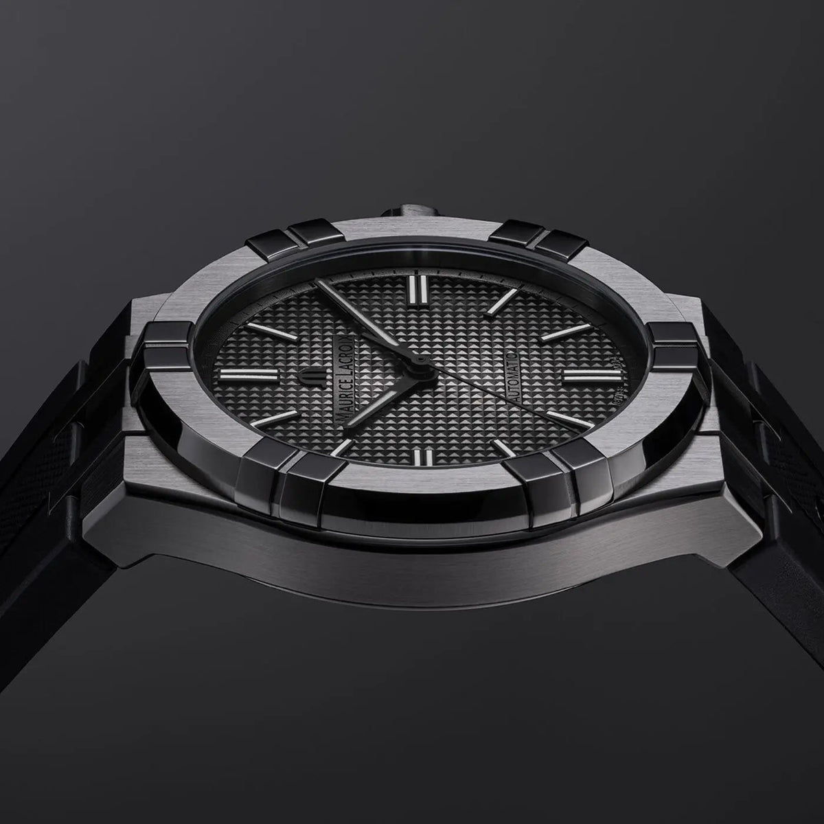 MAURICE LACROIX AIKON AUTOMATIC 42MM GUNMETAL PVD AI6008-PVB00-330-2