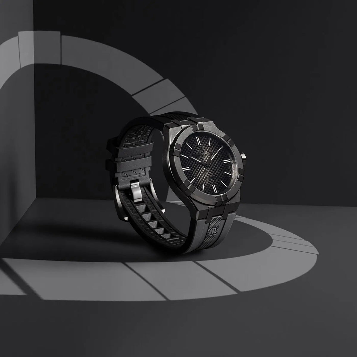 MAURICE LACROIX AIKON AUTOMATIC 42MM GUNMETAL PVD AI6008-PVB00-330-2