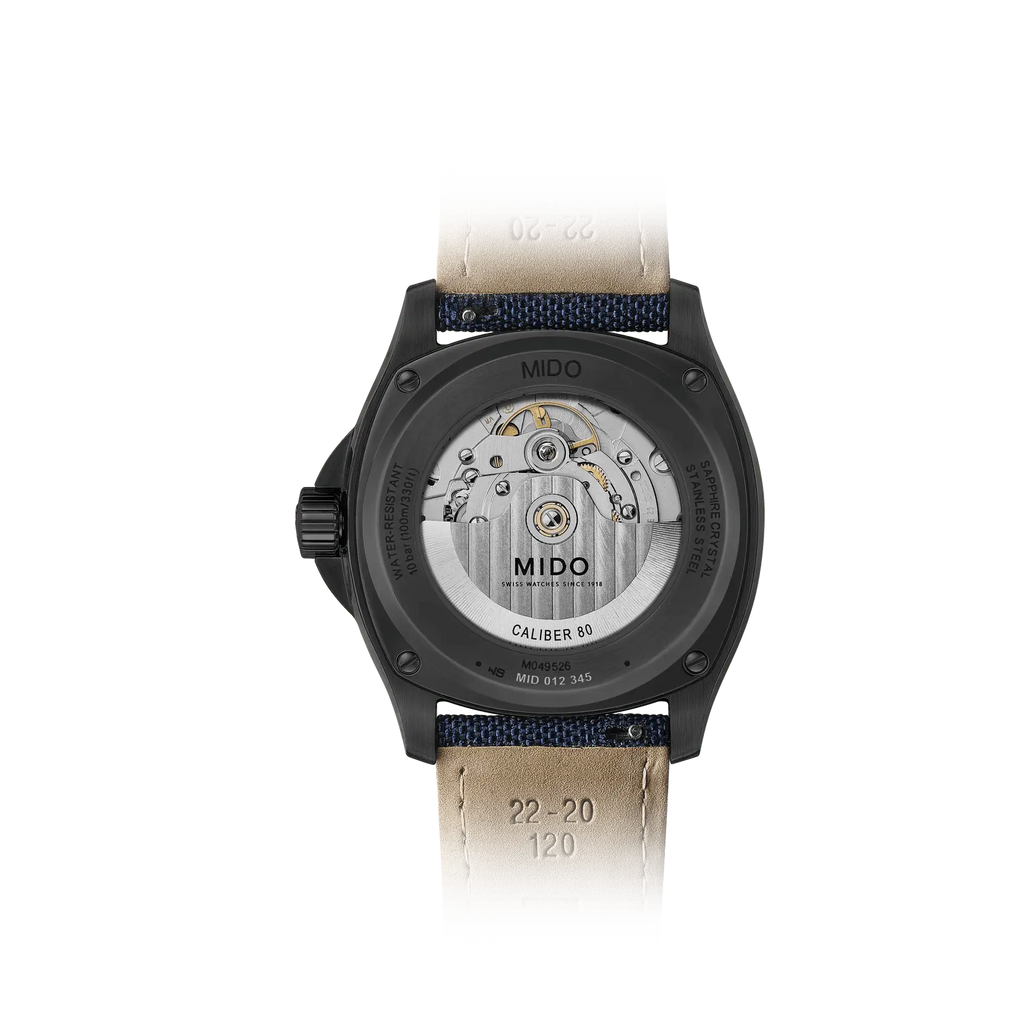 MIDO MULTIFORT TV BIG DATE 40MM M0495263704100