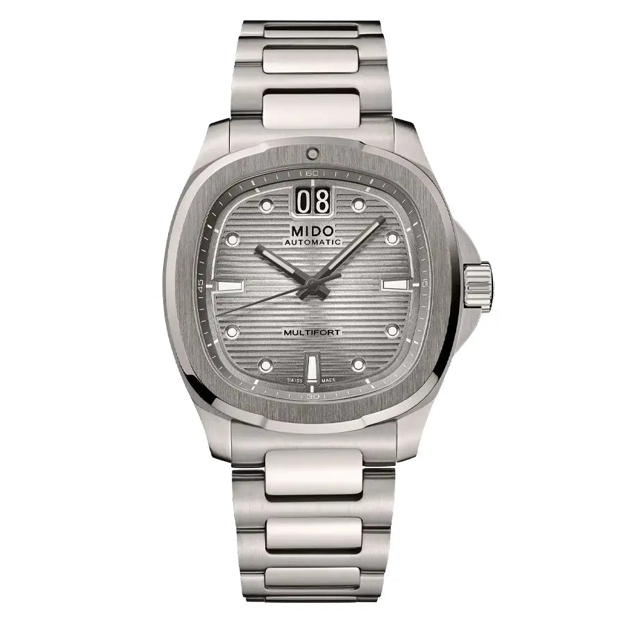 MIDO MULTIFORT TV BIG DATE TITANIUM 40MM M0495264408100