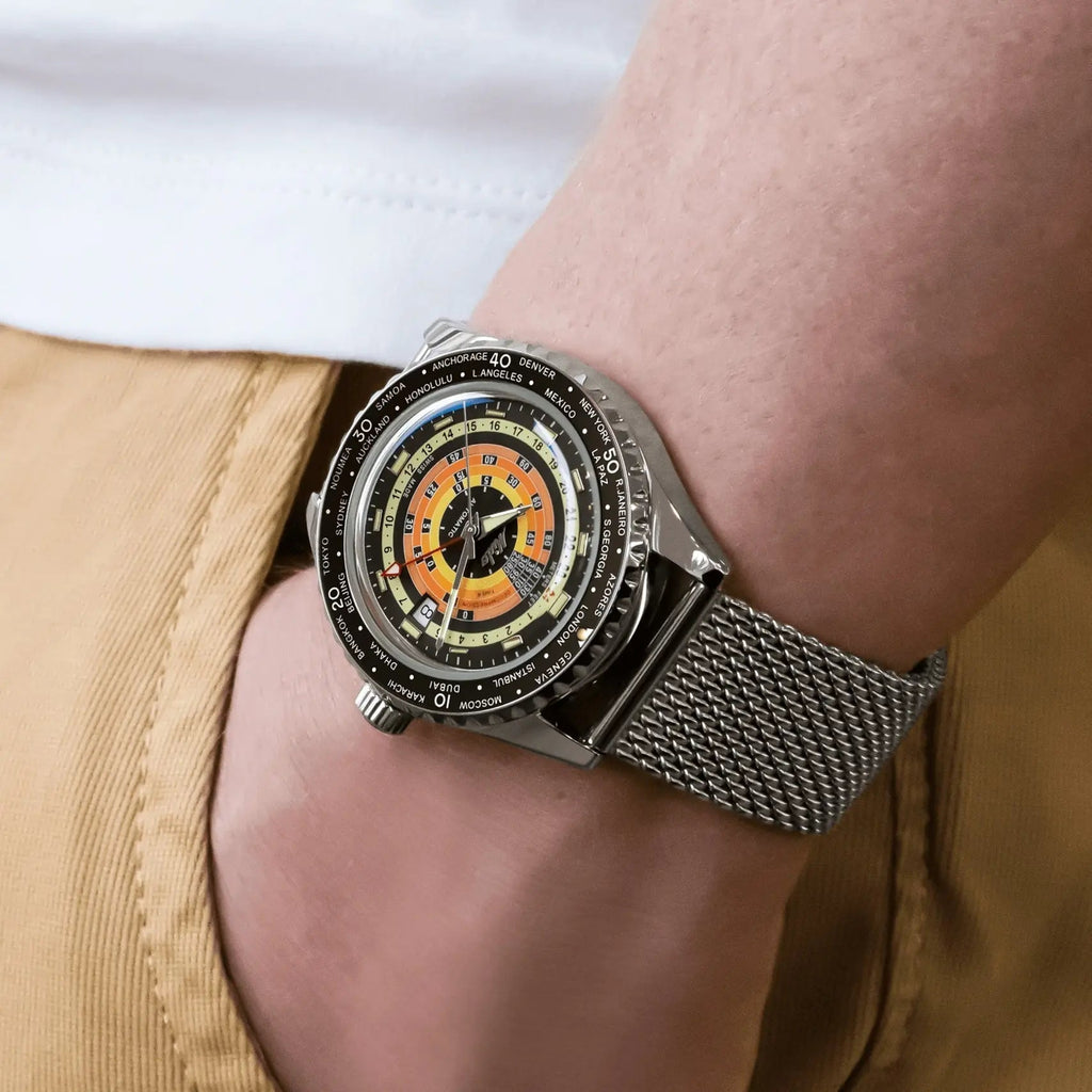 MIDO OCEAN STAR DECOMPRESSION WORLDTIMER 40.5MM M0268291705100