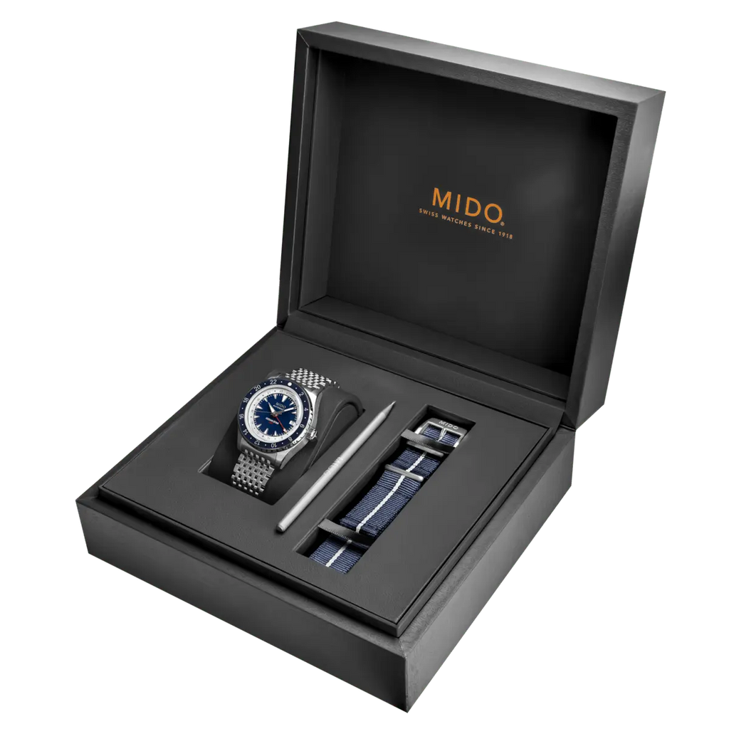 MIDO OCEAN STAR GMT 200 40.5MM M0268291804100