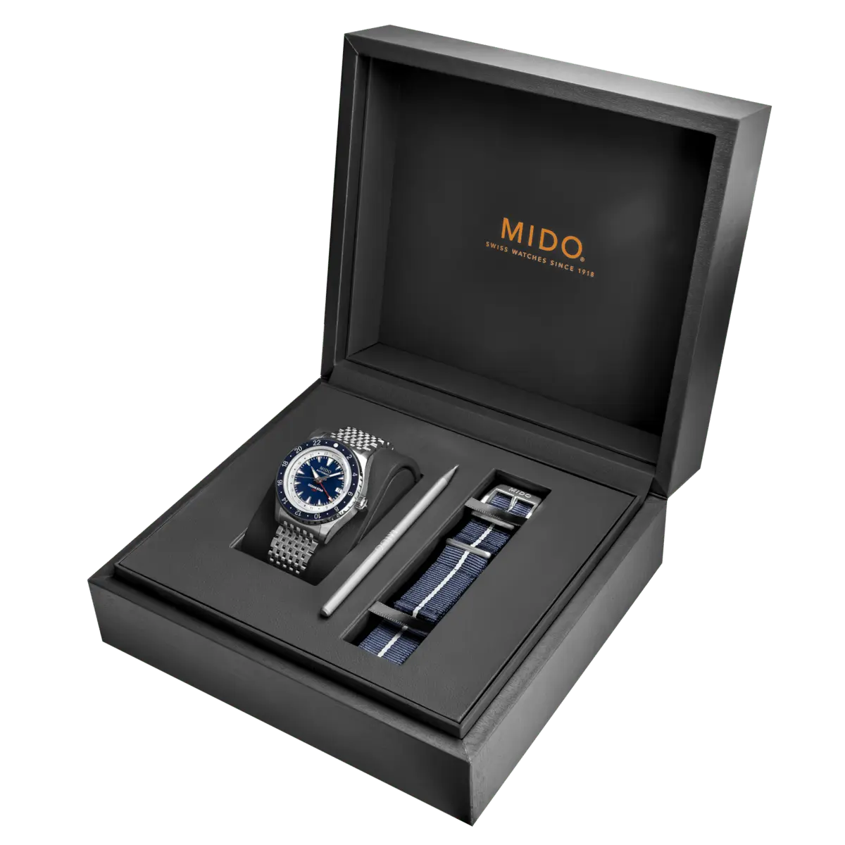 MIDO OCEAN STAR GMT 200 40.5MM M0268291804100