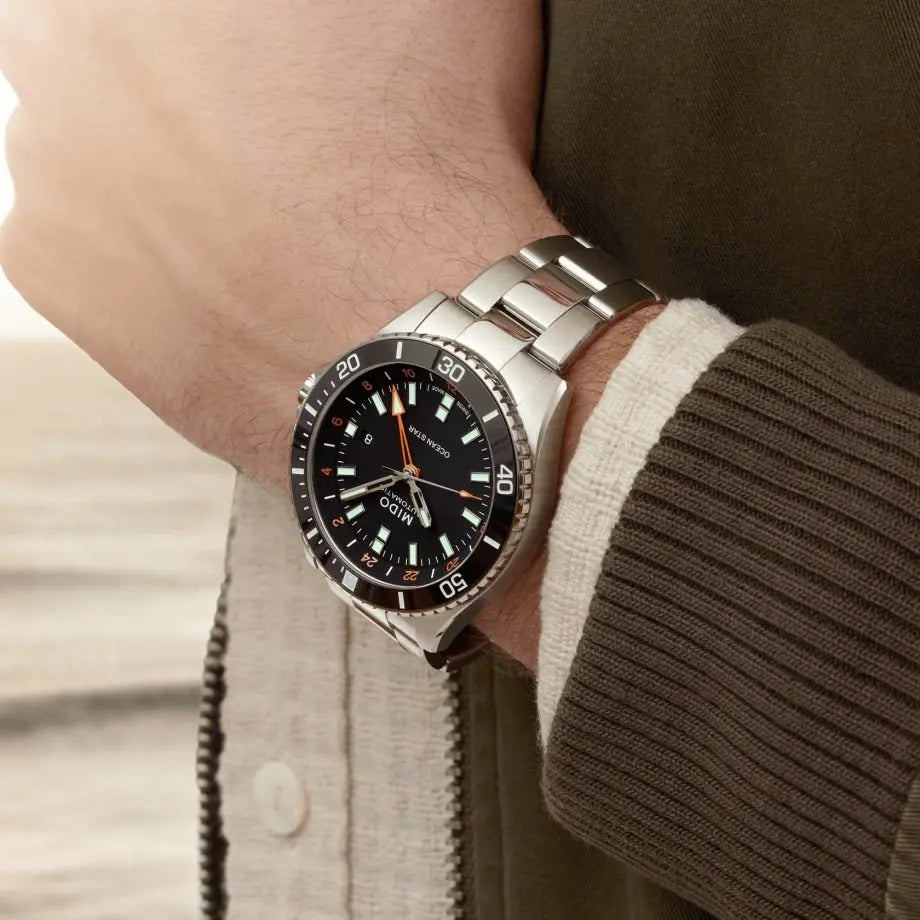 MIDO OCEAN STAR GMT 44MM M0266291105101
