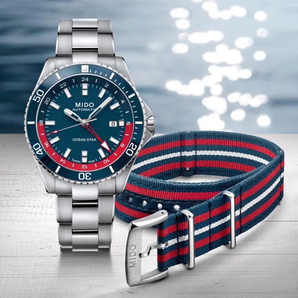 MIDO OCEAN STAR GMT SPECIAL EDITION 44MM M0266291104100