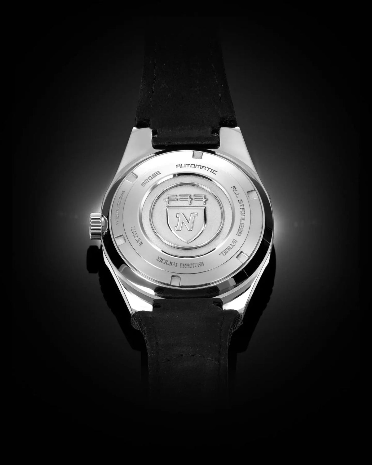 NIVADA GRENCHEN AUTOMATIC F77 BLACK 37MM 69000A77