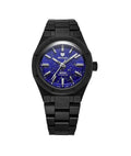 NIVADA GRENCHEN AUTOMATIC F77 BLACK CERAMIC LAPIS LAZULI DIAL 37MM 68022A77
