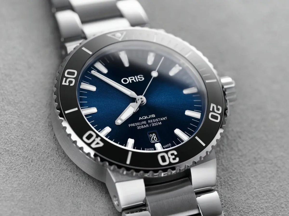 ORIS AQUIS DATE 39.5MM 01 733 7732 4135-07 8 21 05PEB