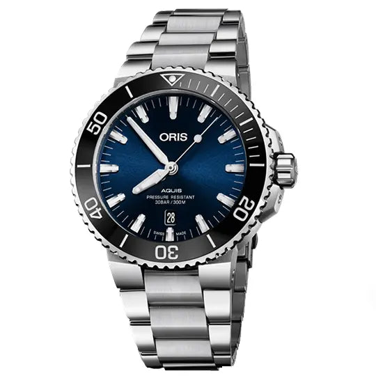 ORIS AQUIS DATE 39.5MM 01 733 7732 4135-07 8 21 05PEB