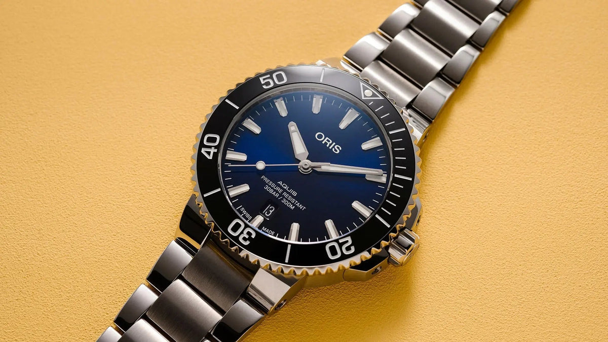 ORIS AQUIS DATE 41.5MM 01 733 7766 4135-07 8 22 05PEB