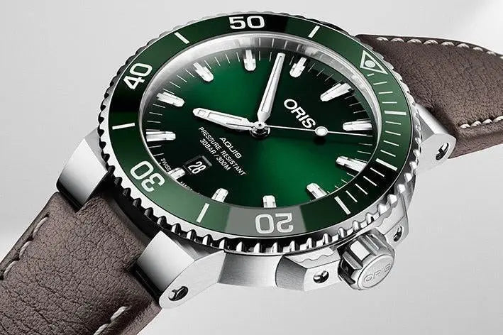 ORIS AQUIS DATE 43.5MM 01 733 7730 4157-07 8 24 05PEB