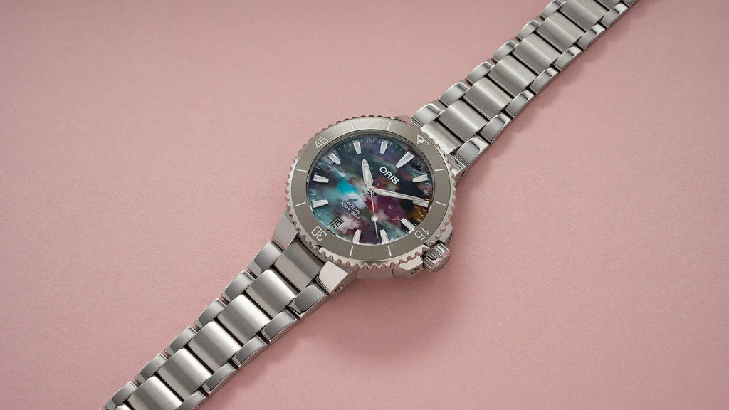 ORIS AQUIS DATE UPCYCLE 41.5MM 01 733 7766 4150-SET