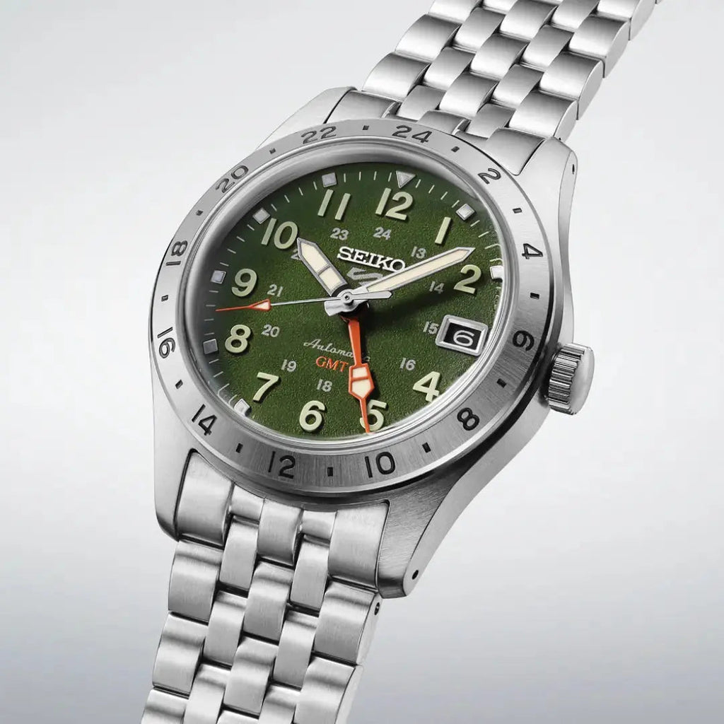 SEIKO 5 WATCH GMT SKX AUTOMATIC 39.4MM HDB001K1
