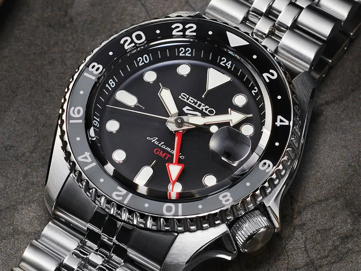 SEIKO 5 WATCH GMT SKX AUTOMATIC 42.5MM SSK001K1