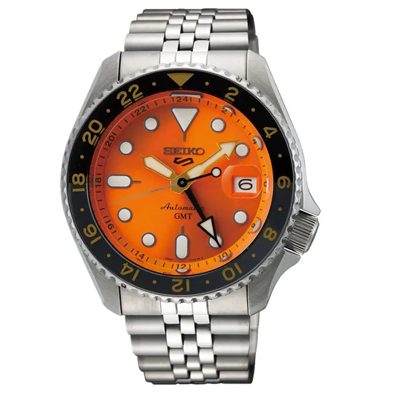 SEIKO 5 WATCH GMT SKX AUTOMATIC 42.5MM SSK005K1