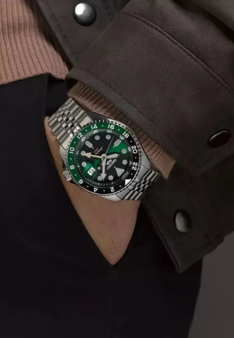 SEIKO 5 WATCH GMT SKX AUTOMATIC 42.5MM SSK035K1