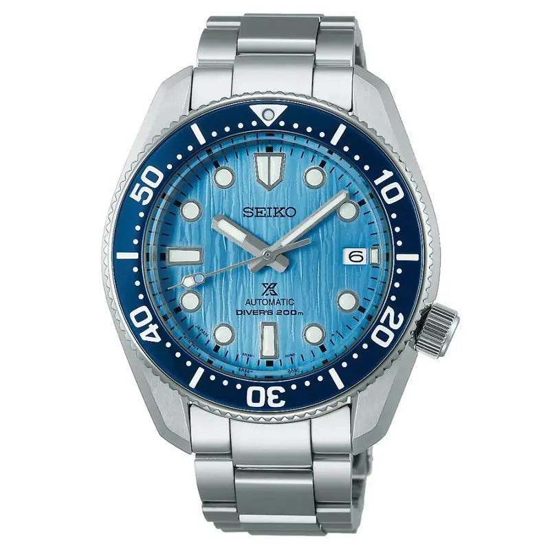 SEIKO WATCH AUTOMATIC PROSPEX SUMO GLACIER SAVE THE OCEAN SPECIAL EDITION 42MM SPB299J1