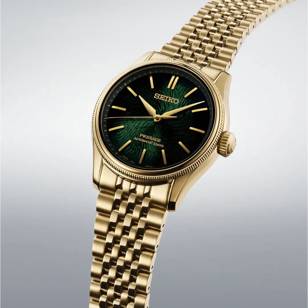 SEIKO WATCH PRESAGE CLASSIC TRADMAN'S BONSAI LIMITED EDITION AUTOMATIC 38MM HCC009J1