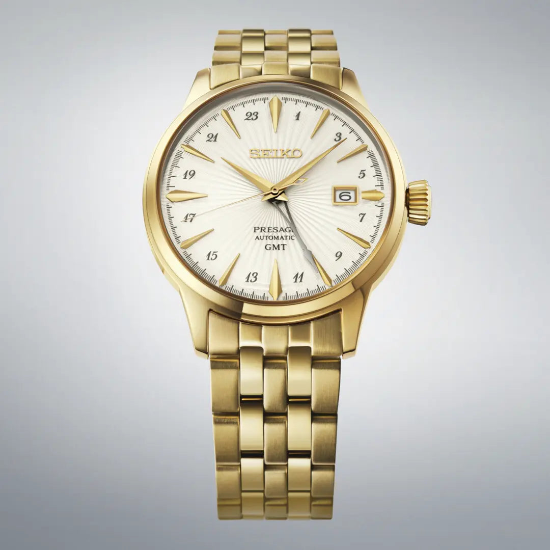 SEIKO WATCH PRESAGE COCKTAIL GMT JDM 40.5MM HCB004J1