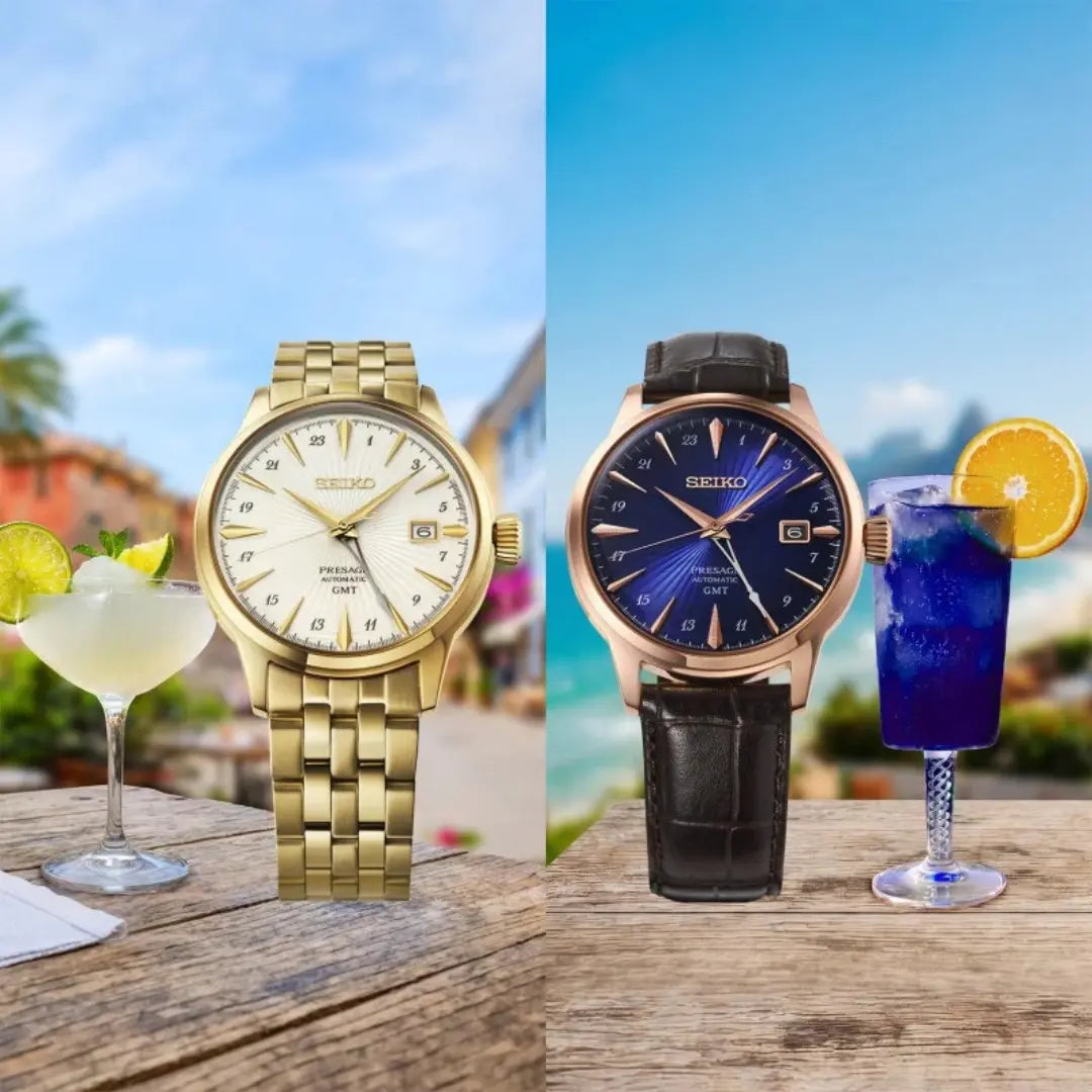 SEIKO WATCH PRESAGE COCKTAIL GMT JDM 40.5MM HCB004J1