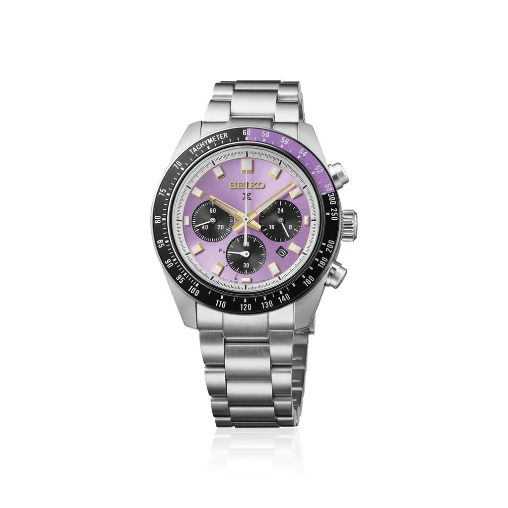 SEIKO WATCH PROSPEX SPEEDTIMER "EDO PURPLE" 145TH ANNIVERSARY LIMITED EDITION 40.5MM HBJ005P1