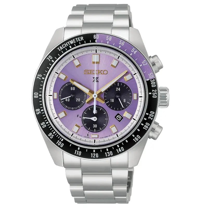 SEIKO WATCH PROSPEX SPEEDTIMER "EDO PURPLE" 145TH ANNIVERSARY LIMITED EDITION 40.5MM HBJ005P1