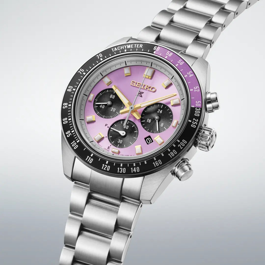 SEIKO WATCH PROSPEX SPEEDTIMER "EDO PURPLE" 145TH ANNIVERSARY LIMITED EDITION 40.5MM HBJ005P1