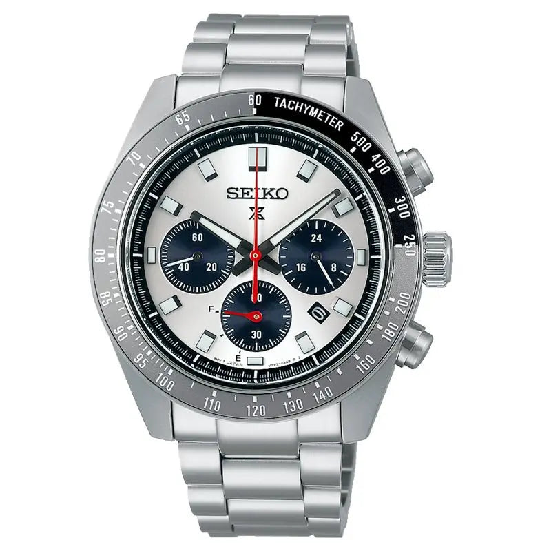 SEIKO WATCH PROSPEX SPEEDTIMER SOLAR 1969 RECREATION 41.4MM SSC911P1