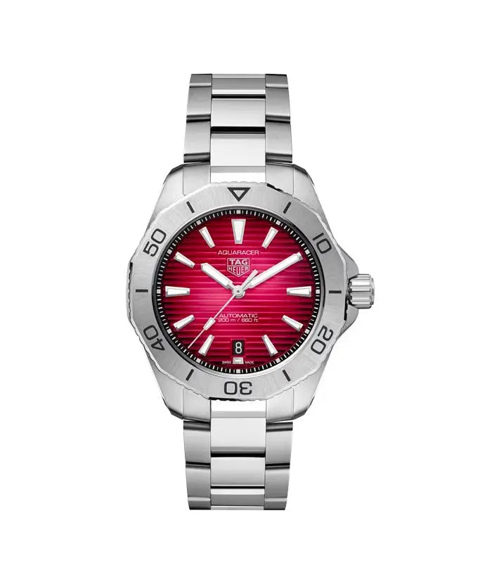 TAG HEUER AQUARACER PROFESSIONAL 200 40MM STAINLESS STEEL WATCH WBP2114.BA0627