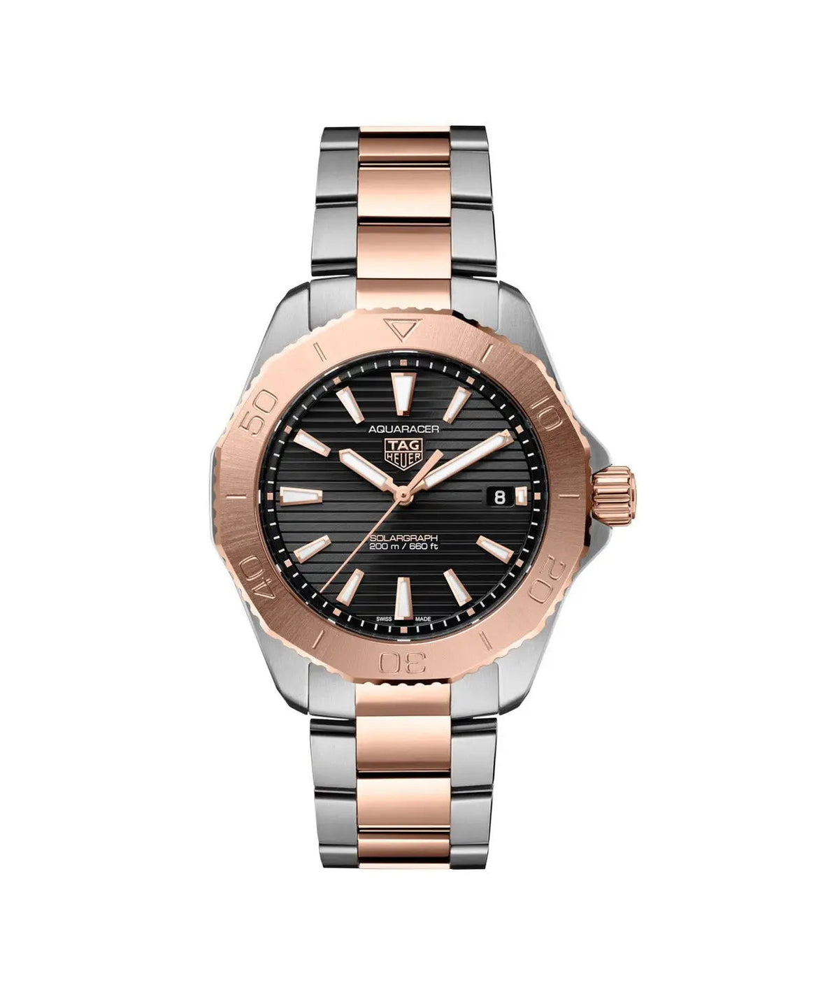 TAG Heuer Aquaracer Professional 200 Solargraph 40mm Watch WBP1121.BB0003