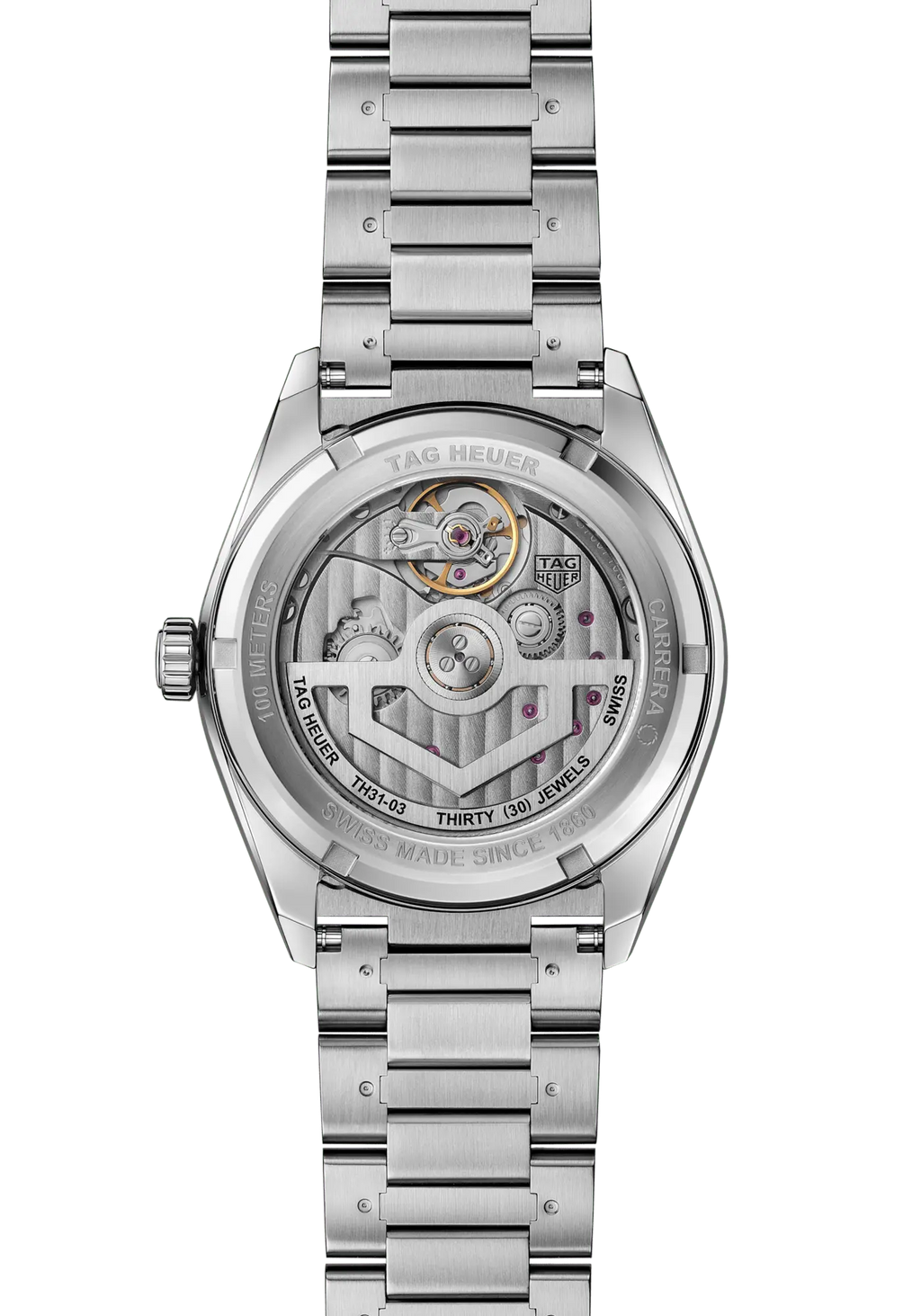 TAG Heuer Carrera Date Twin-Time Automatic 41mm Stainless Steel Watch WDA2114.BA0043
