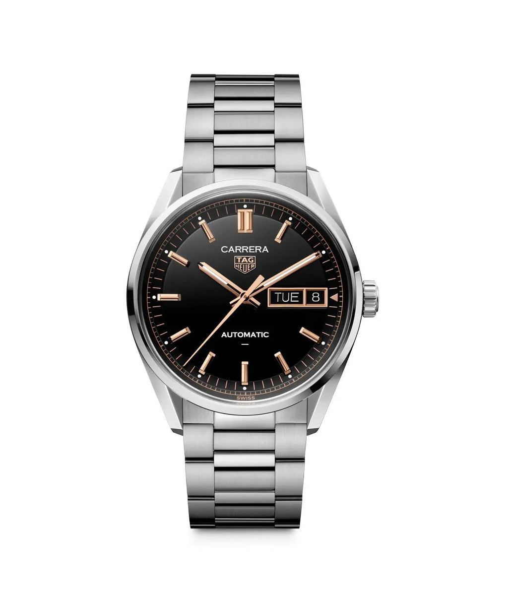 TAG Heuer Carrera Day-Date Automatic 41mm Stainless Steel Watch WDA2111.BA0043