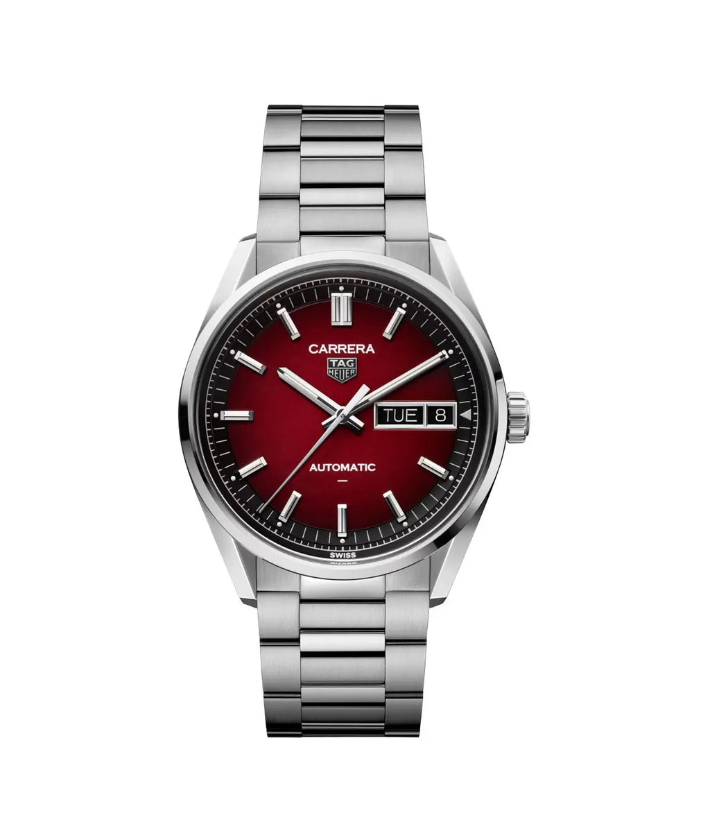 TAG Heuer Carrera Day-Date Automatic 41mm Stainless Steel Watch WDA2113.BA0043