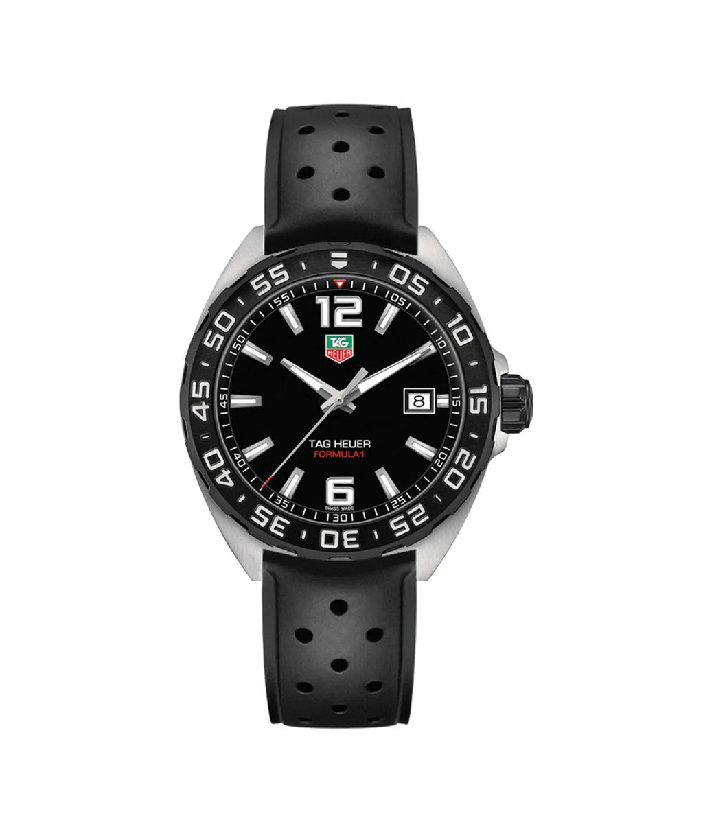 TAG Heuer Formula 1 Quartz 41mm Rubber Watch WAZ1110.FT8023