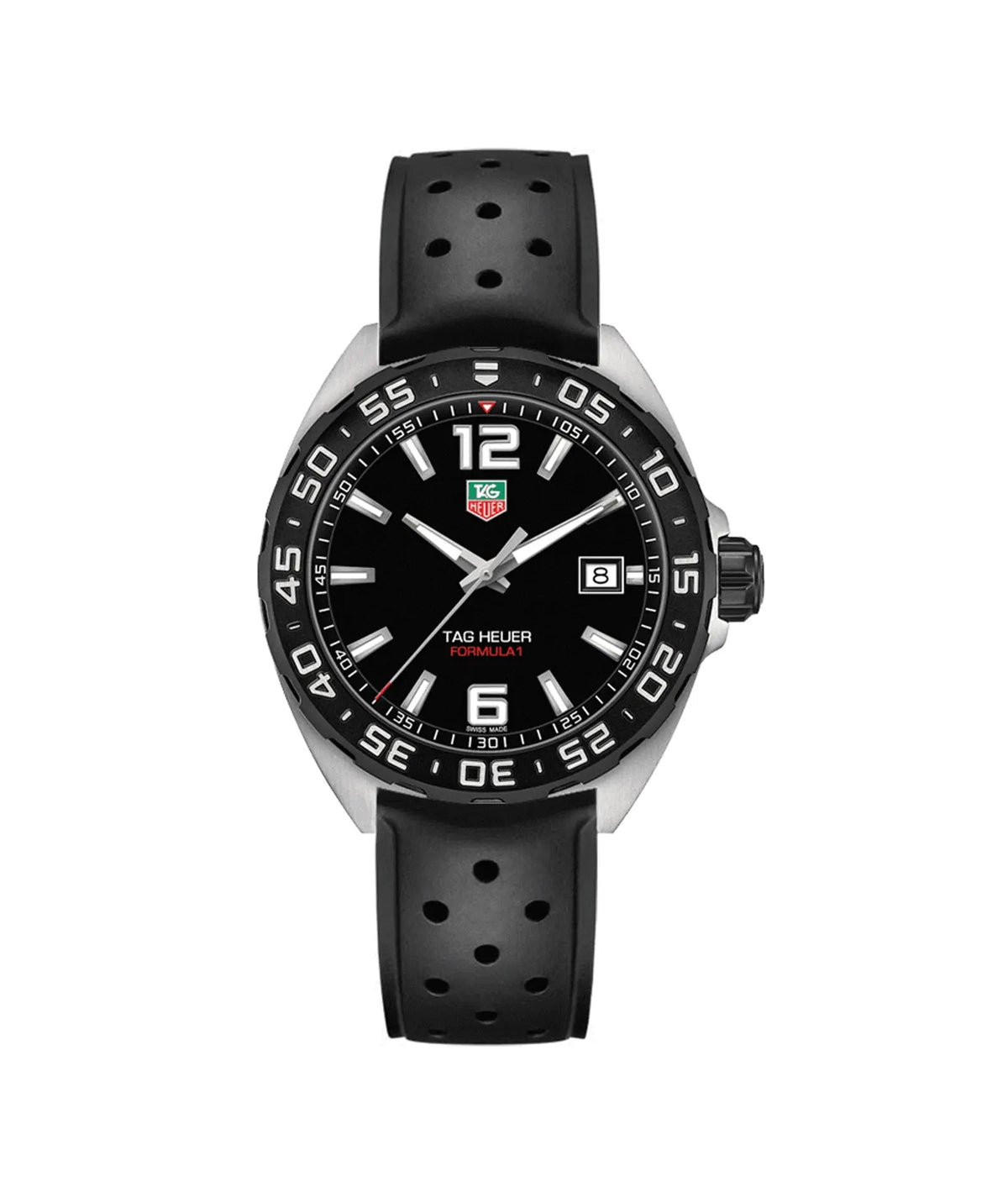 TAG Heuer Formula 1 Quartz 41mm Rubber Watch WAZ1110.FT8023