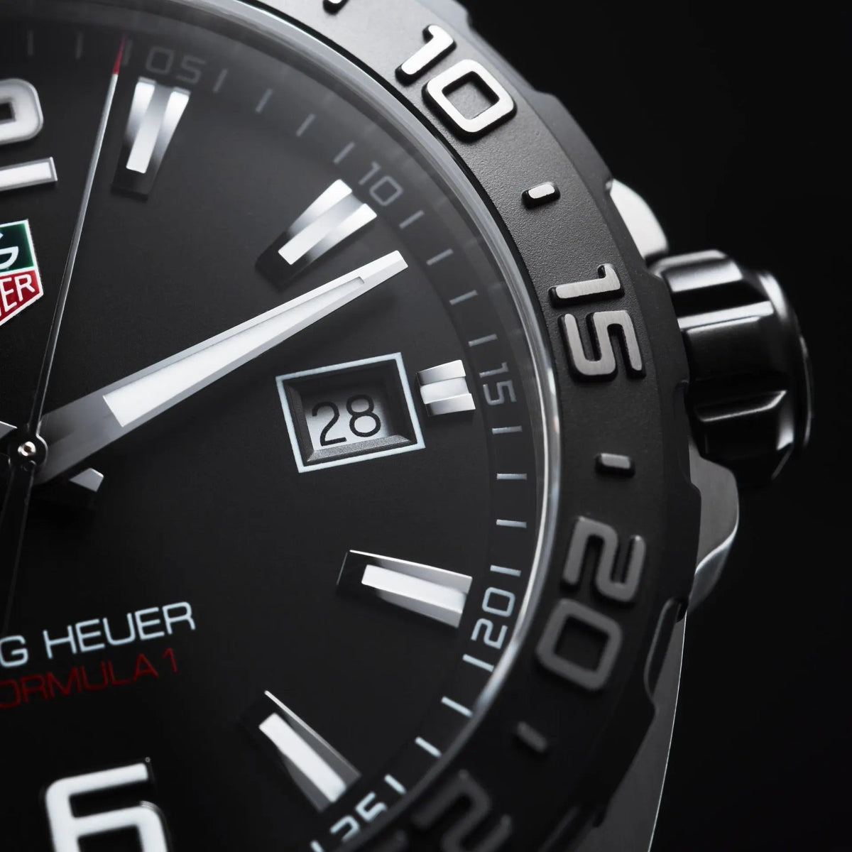 TAG Heuer Formula 1 Quartz 41mm Rubber Watch WAZ1110.FT8023