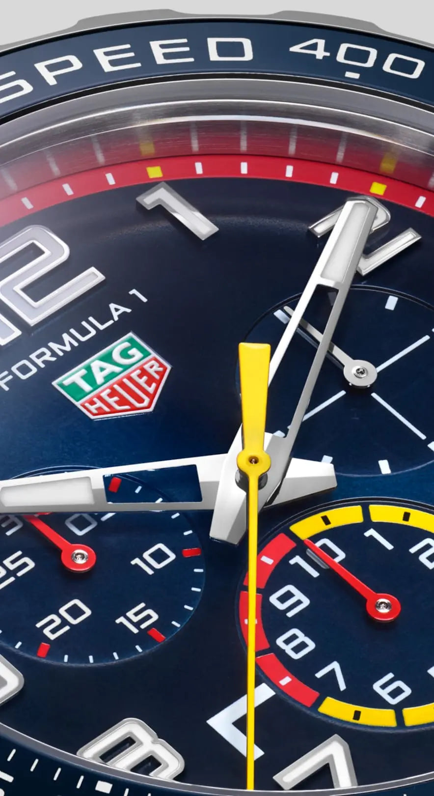 TAG Heuer Formula 1 "RED BULL RACING" Chronograph 43mm Stainless Steel Watch CAZ101AL.BA0842