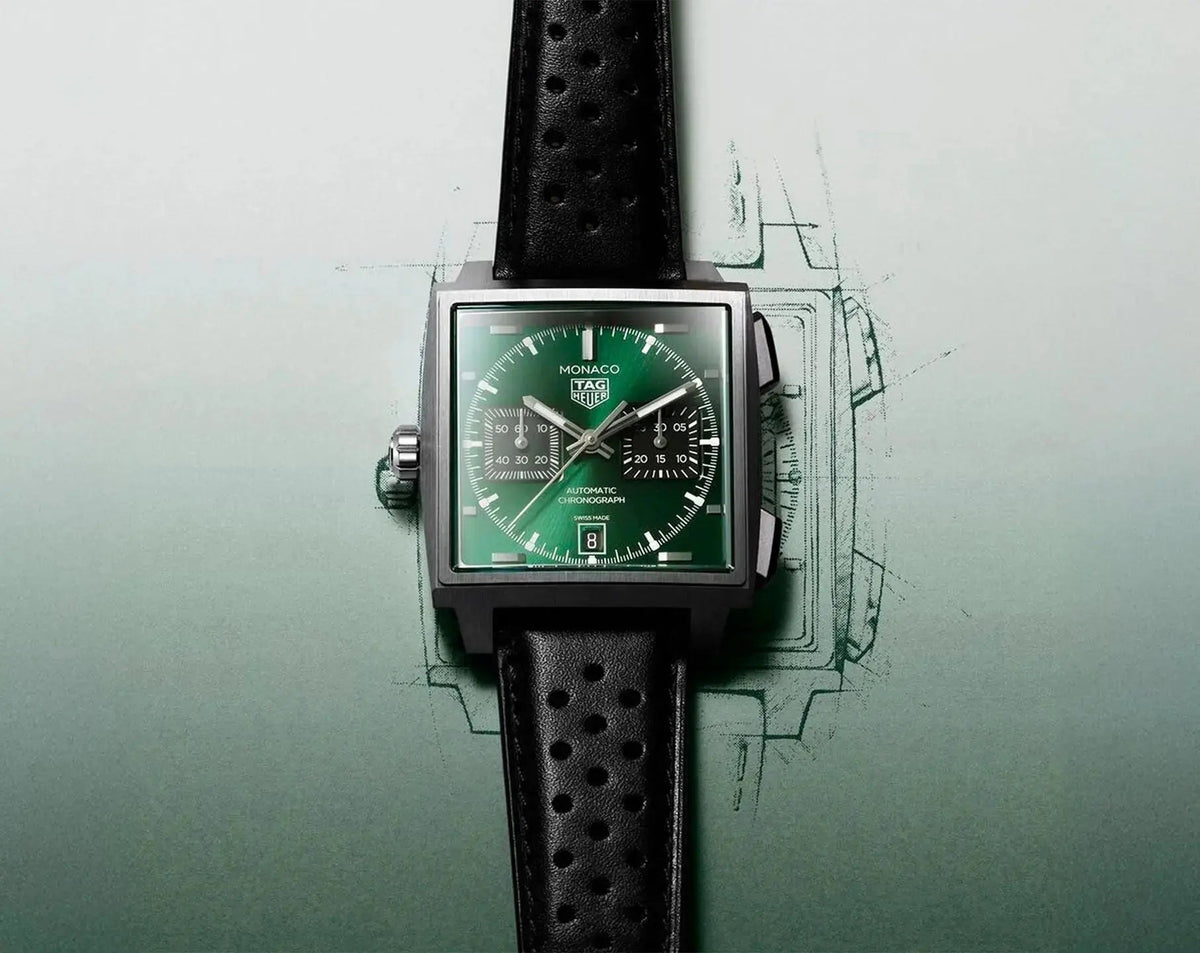 TAG HEUER MONACO Automatic Chronograph Titanium 39mm CDW2180.FC8360