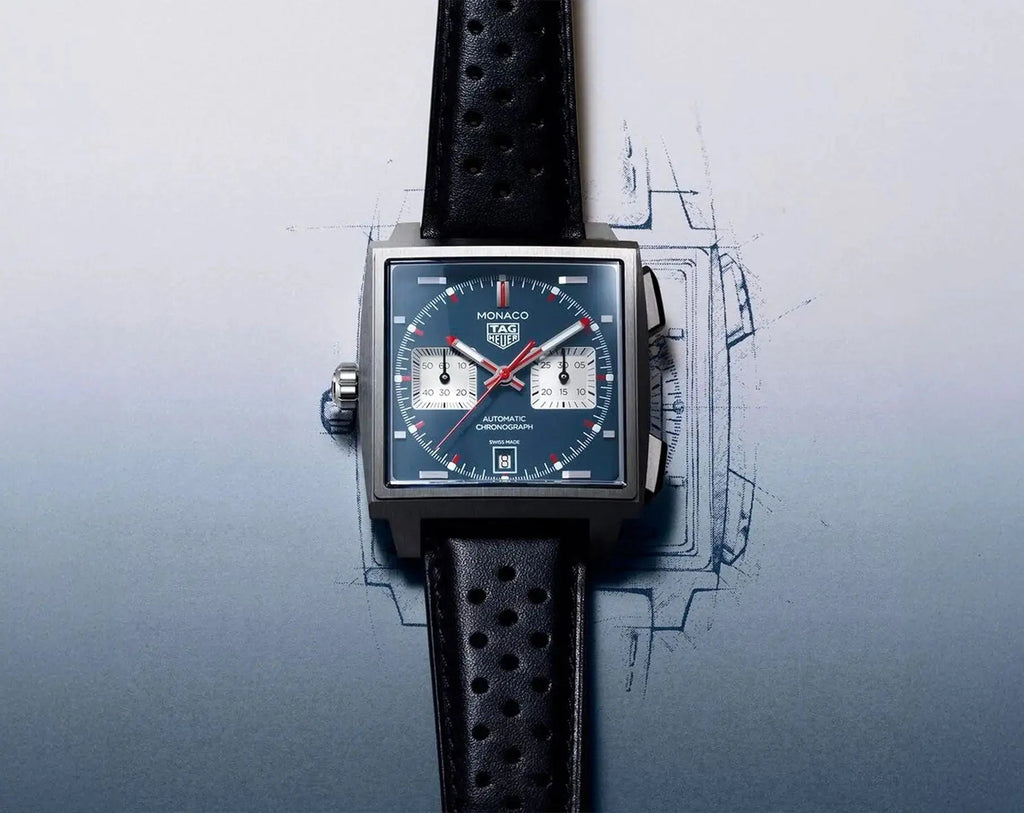 TAG HEUER MONACO Automatic Chronograph Titanium 39mm CDW2181.FC8360
