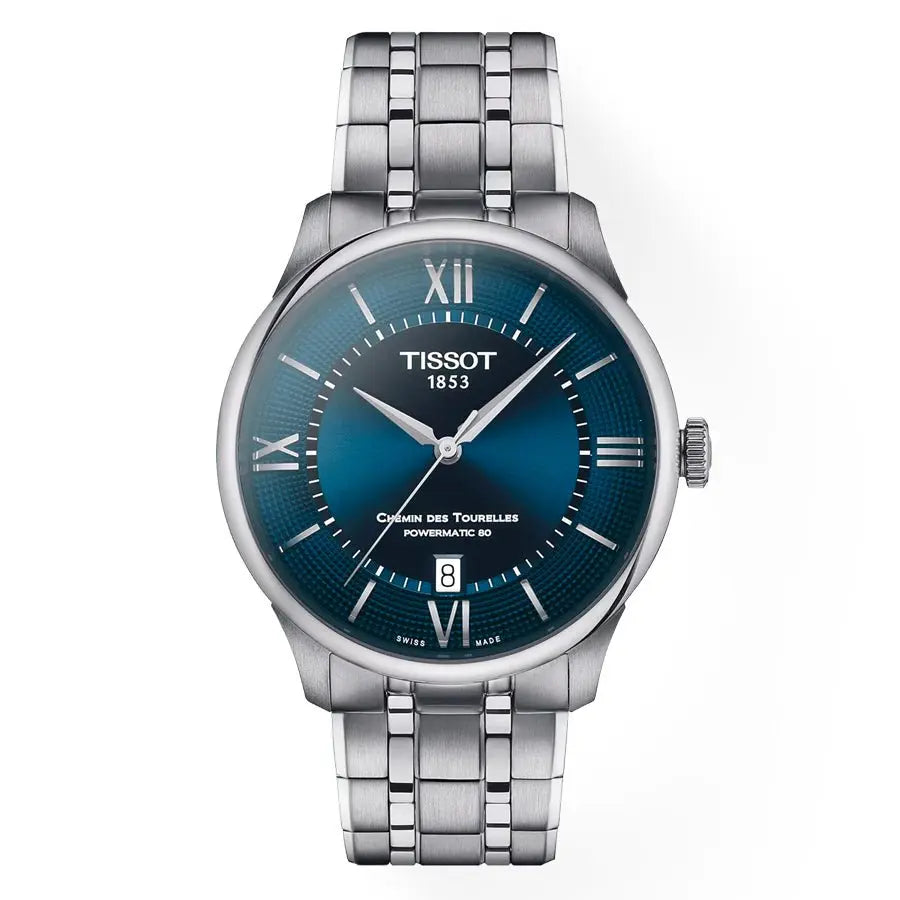 TISSOT CHEMIN DES TOURELLES POWERMATIC 80 39MM T1398071104800
