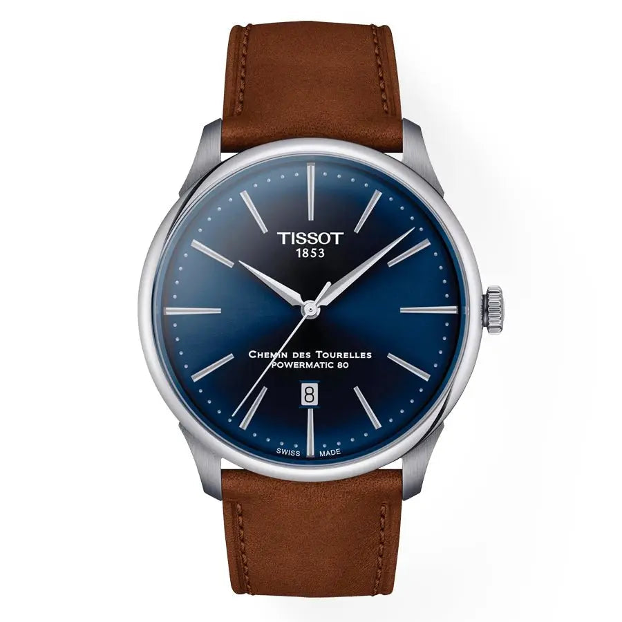 TISSOT CHEMIN DES TOURELLES POWERMATIC 80 42MM T1394071604100