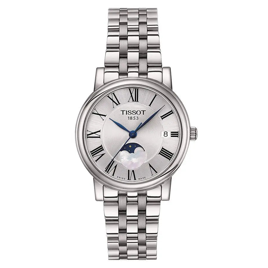 TISSOT WATCH CARSON PREMIUM LADY MOONPHASE 32MM T1222231103300