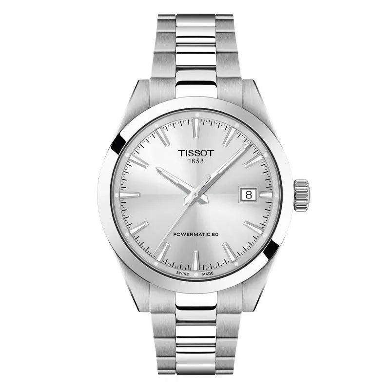 TISSOT WATCH GENTLEMAN POWERMATIC 80 SILICIUM 38MM T1658071103100