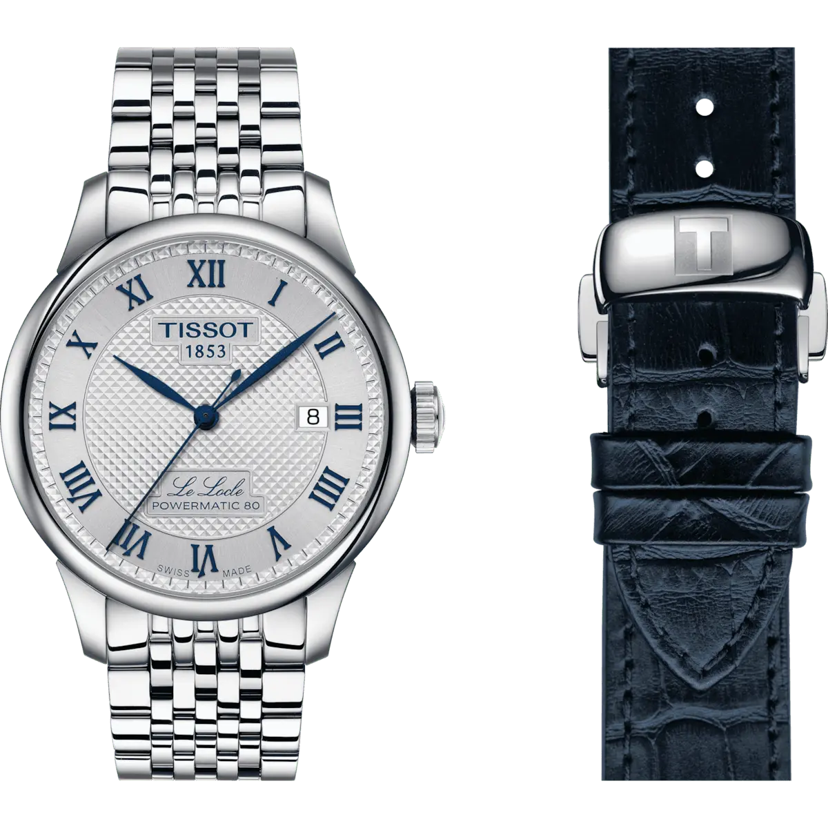 TISSOT WATCH LE LOCLE POWERMATIC 80 20TH ANNIVERSARY 39MM T0064071103303
