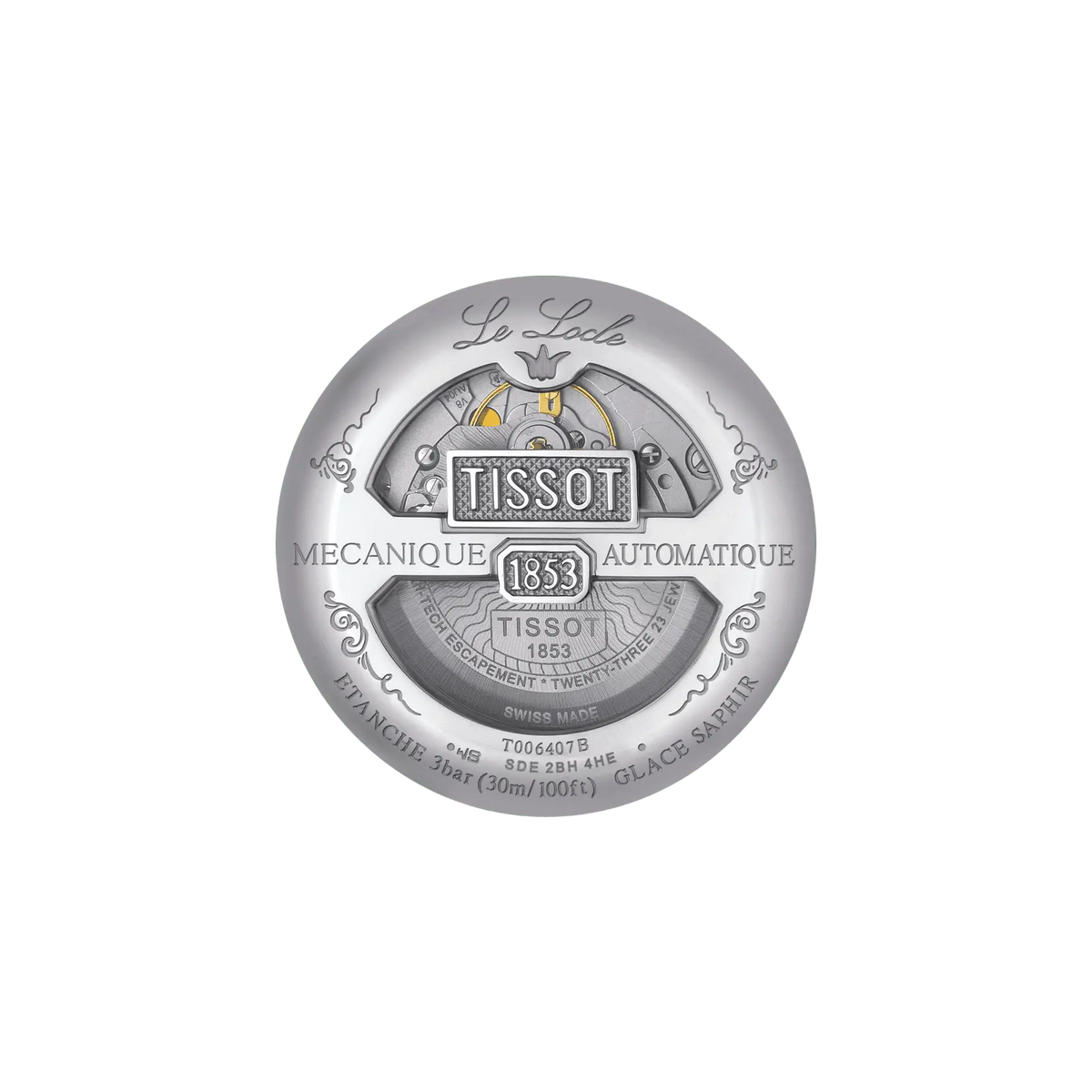 TISSOT WATCH LE LOCLE POWERMATIC 80 39MM T0064071103300