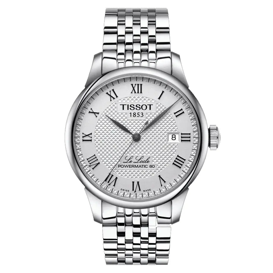TISSOT WATCH LE LOCLE POWERMATIC 80 39MM T0064071103300