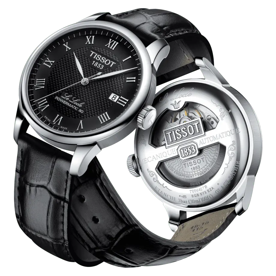 TISSOT WATCH LE LOCLE POWERMATIC 80 39MM T0064071605300
