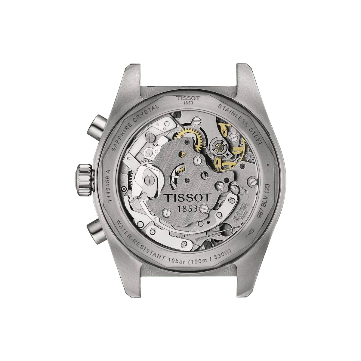 TISSOT WATCH PR516 MECHANICAL CHRONOGRAPH 41MM T1494592105100