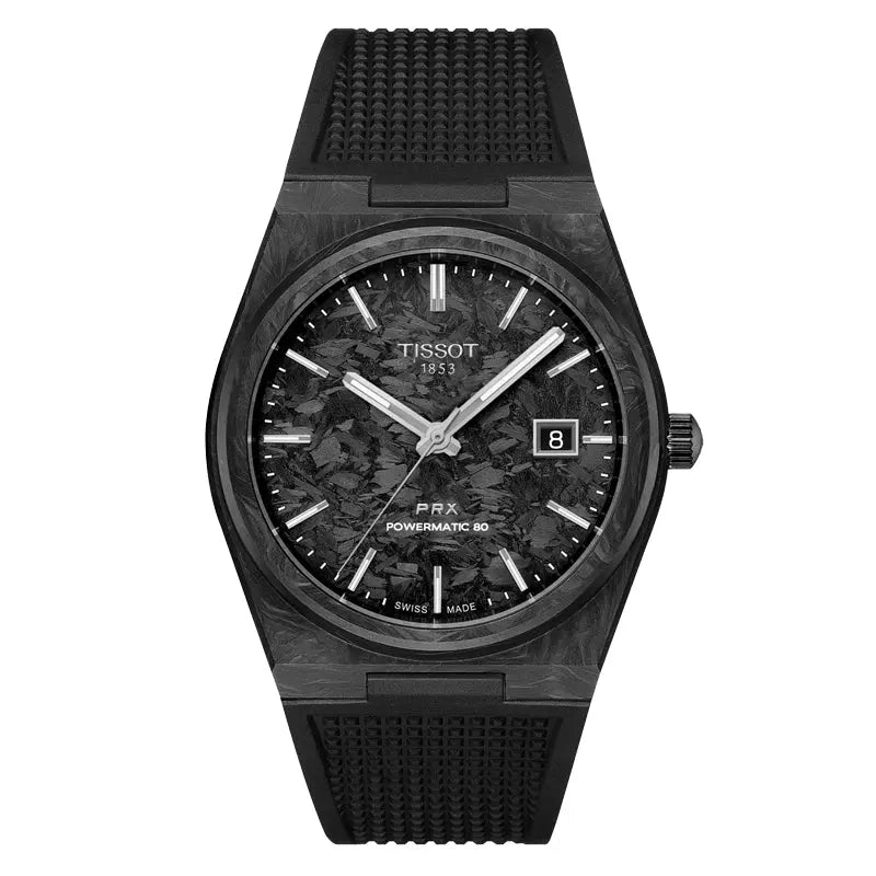 TISSOT WATCH PRX POWERMATIC 80 CARBON 40MM T1379079720100
