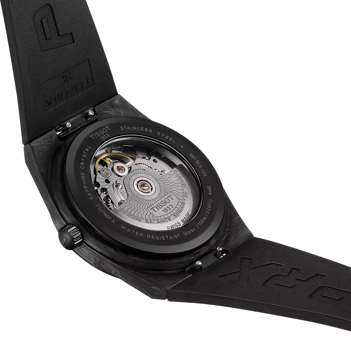 TISSOT WATCH PRX POWERMATIC 80 CARBON 40MM T1379079720100